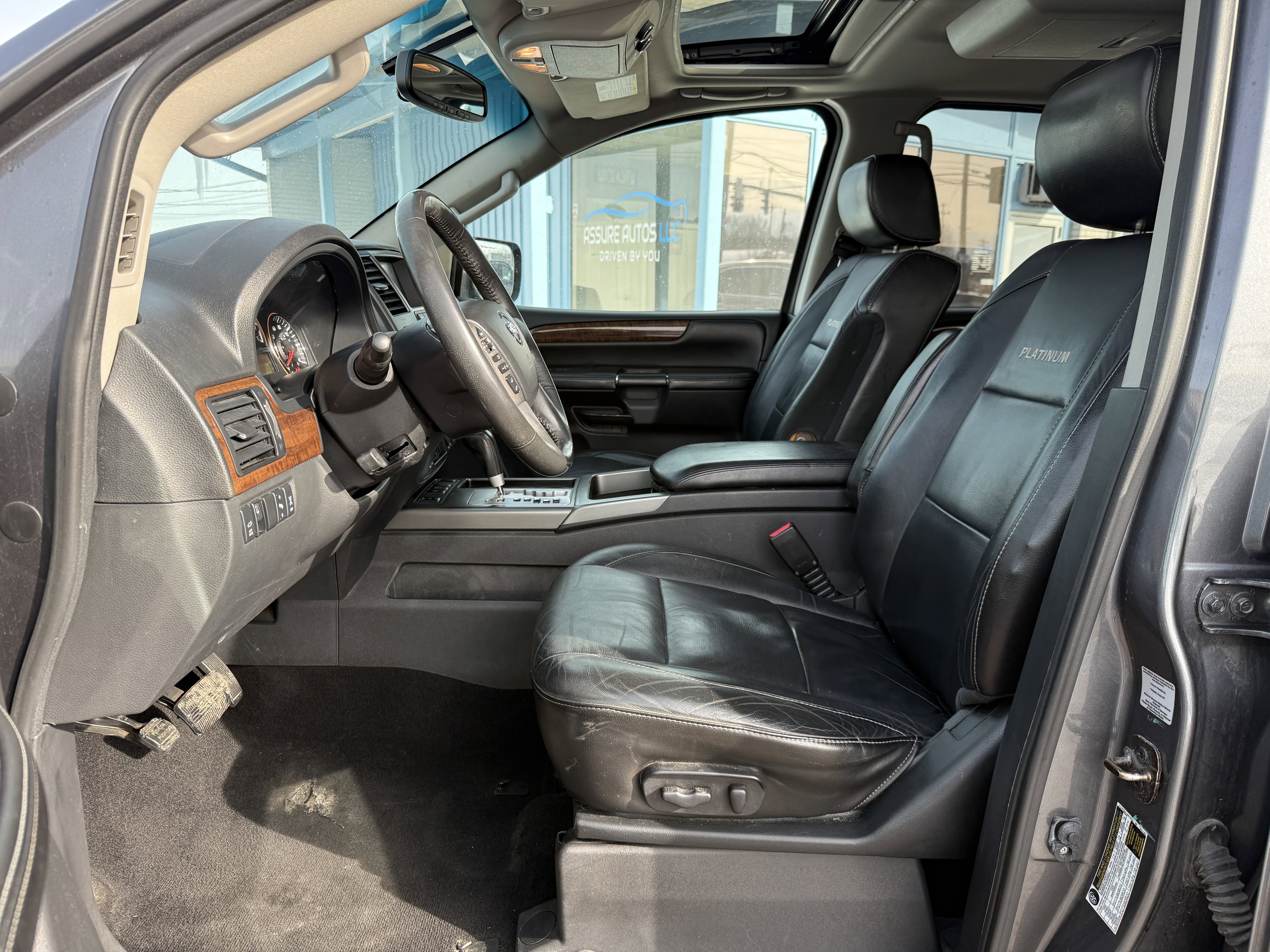 Used 2014 Nissan Armada Platinum w/ 2nd Row Captain Seat Package image 11