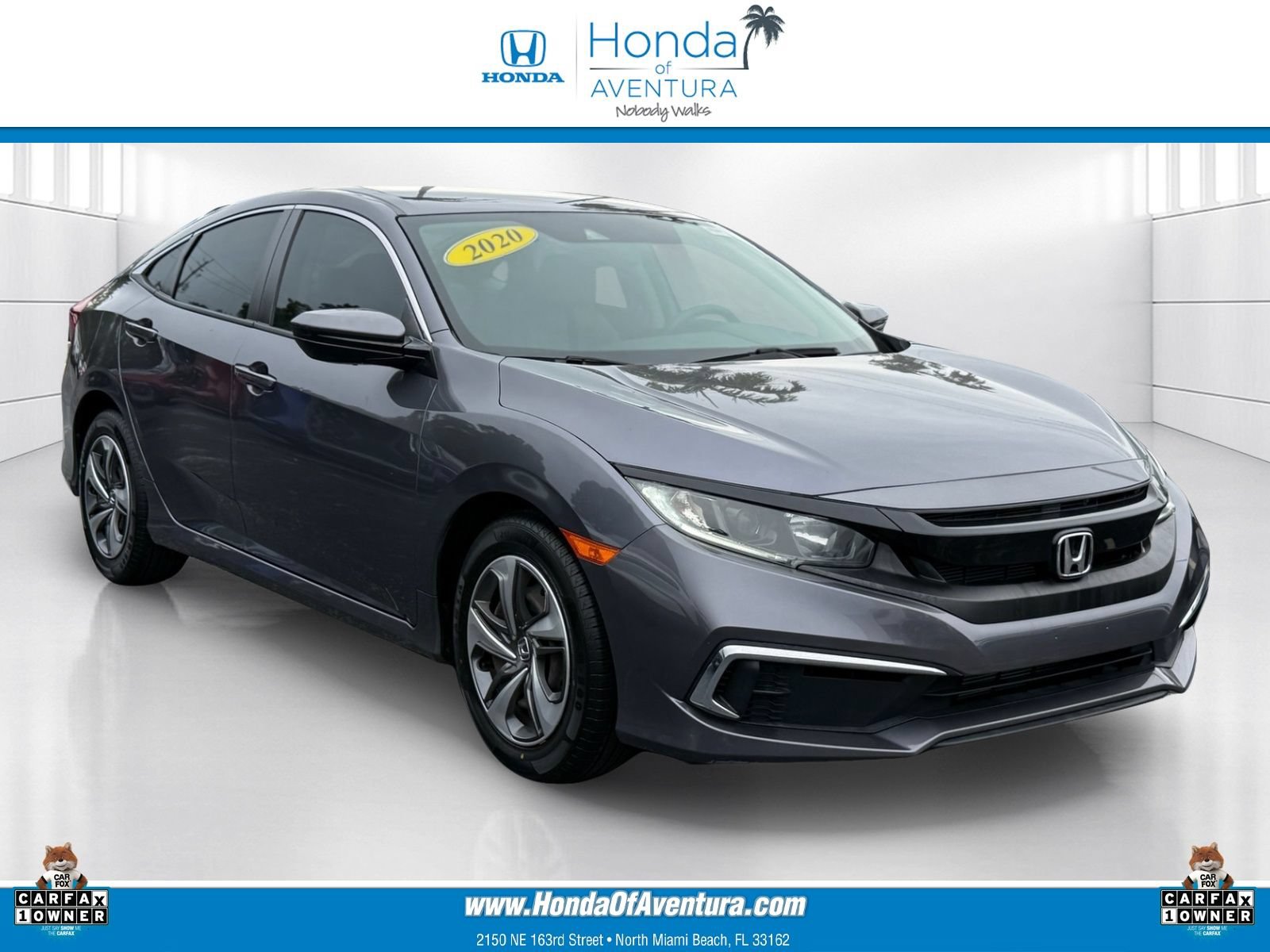 Certified 2020 Honda Civic LX image 1