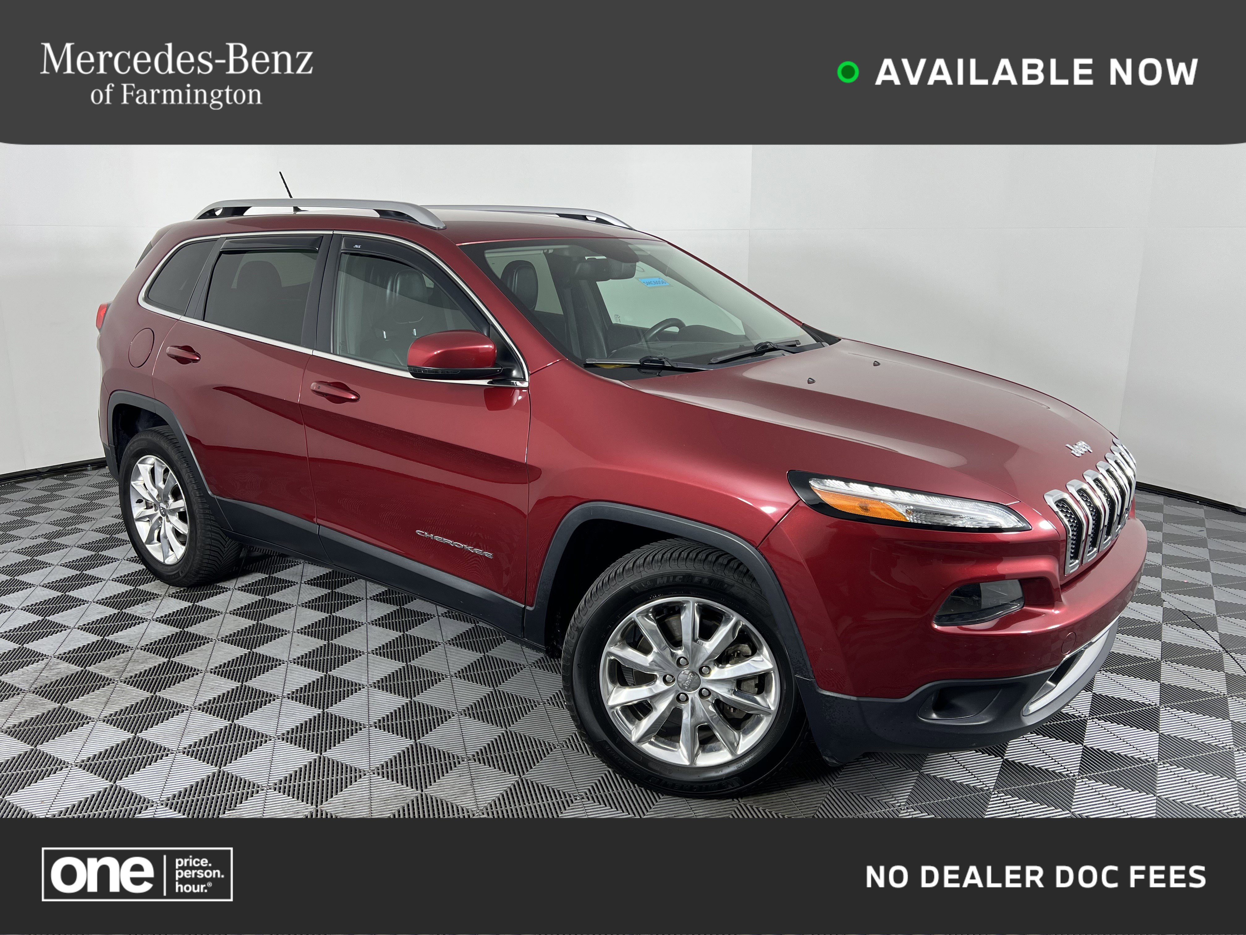 Used 2015 Jeep Cherokee Limited w/ Luxury Group AWD/4WD image 1