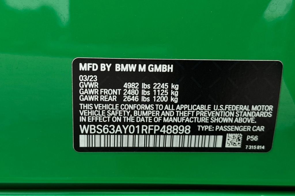 Used 2024 BMW M3 CS AWD/4WD image 36