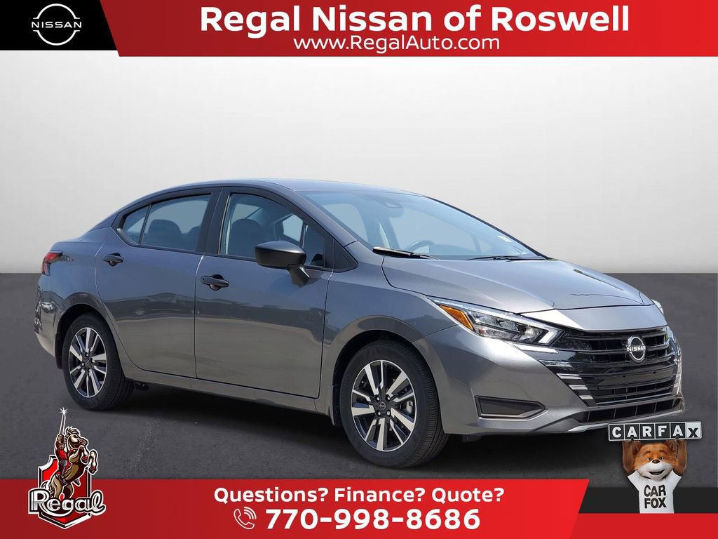 Certified 2025 Nissan Versa S w/ S Plus Package