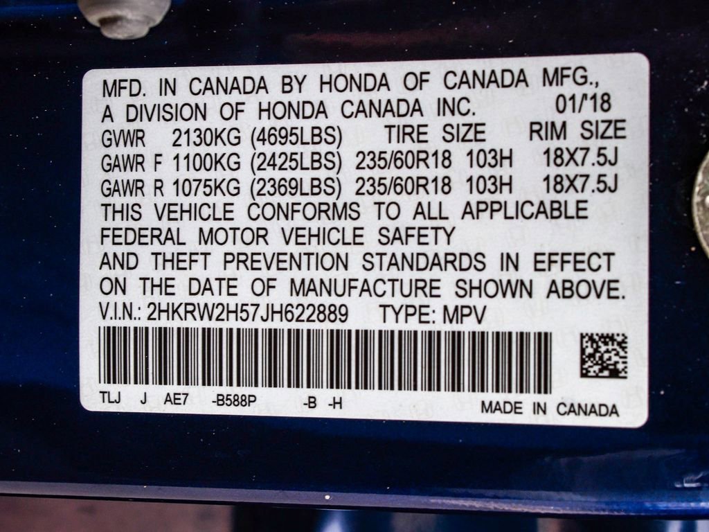 Used 2018 Honda CR-V EX image 14