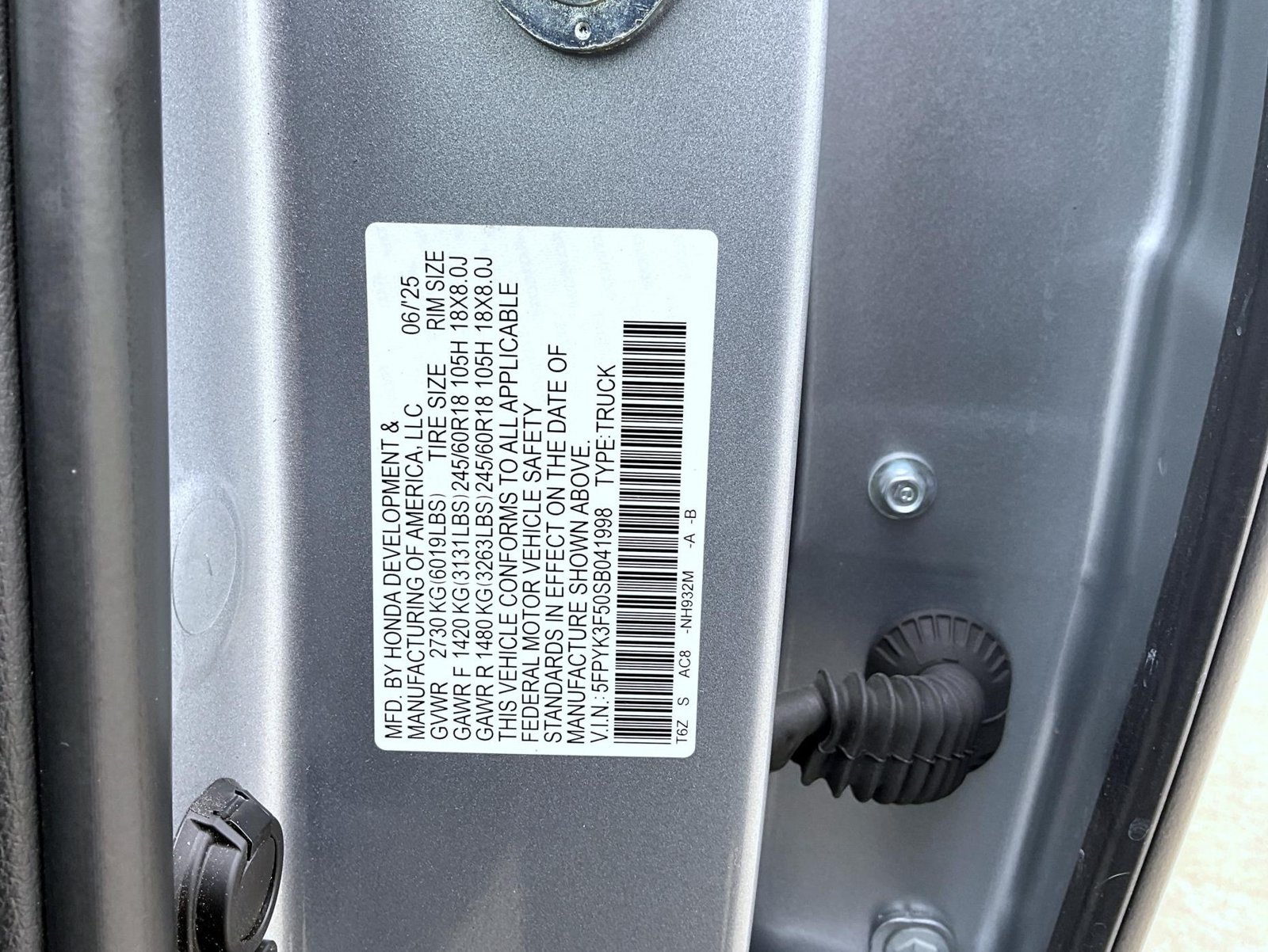Used 2025 Honda Ridgeline RTL image 25