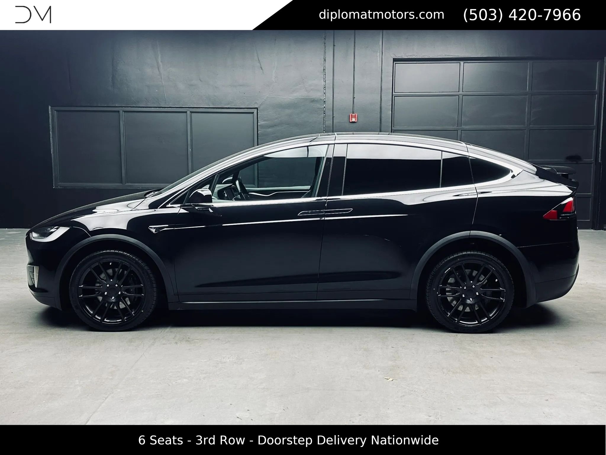 Used 2017 Tesla Model X 90D AWD/4WD image 4