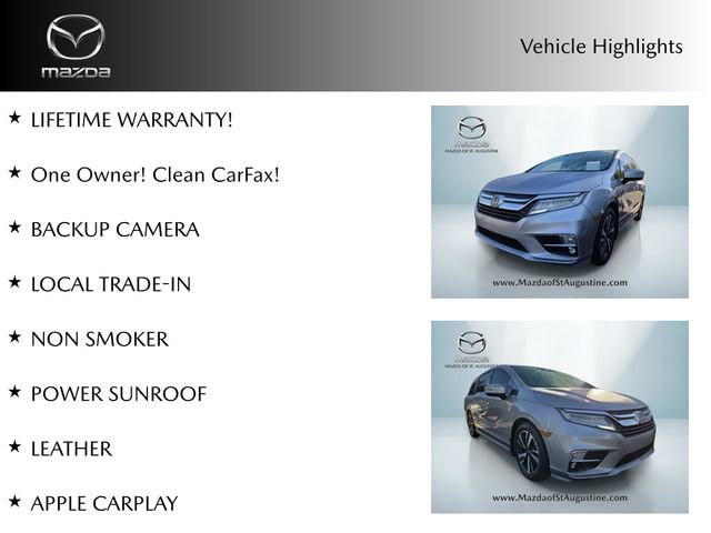 Used 2019 Honda Odyssey Elite image 2