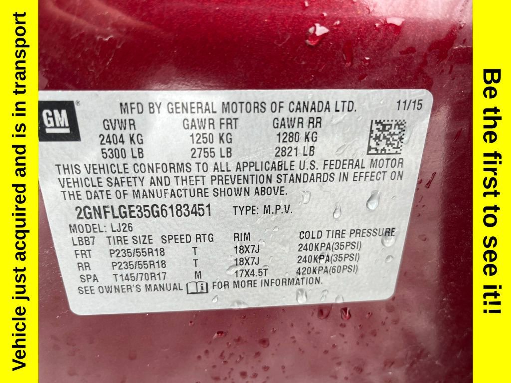 Used 2016 Chevrolet Equinox LTZ w/ Enhanced Convenience Package image 29