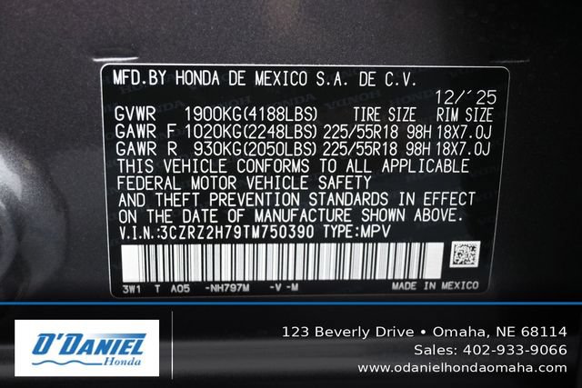 Used 2026 Honda HR-V EX-L image 44