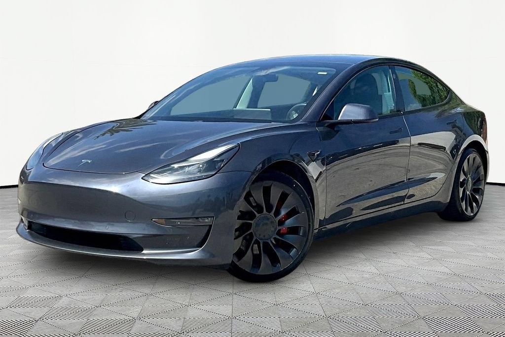 Used 2021 Tesla Model 3 Performance AWD/4WD image 3