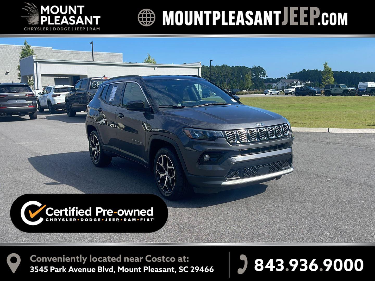 Used 2024 Jeep Compass Limited AWD/4WD image 1