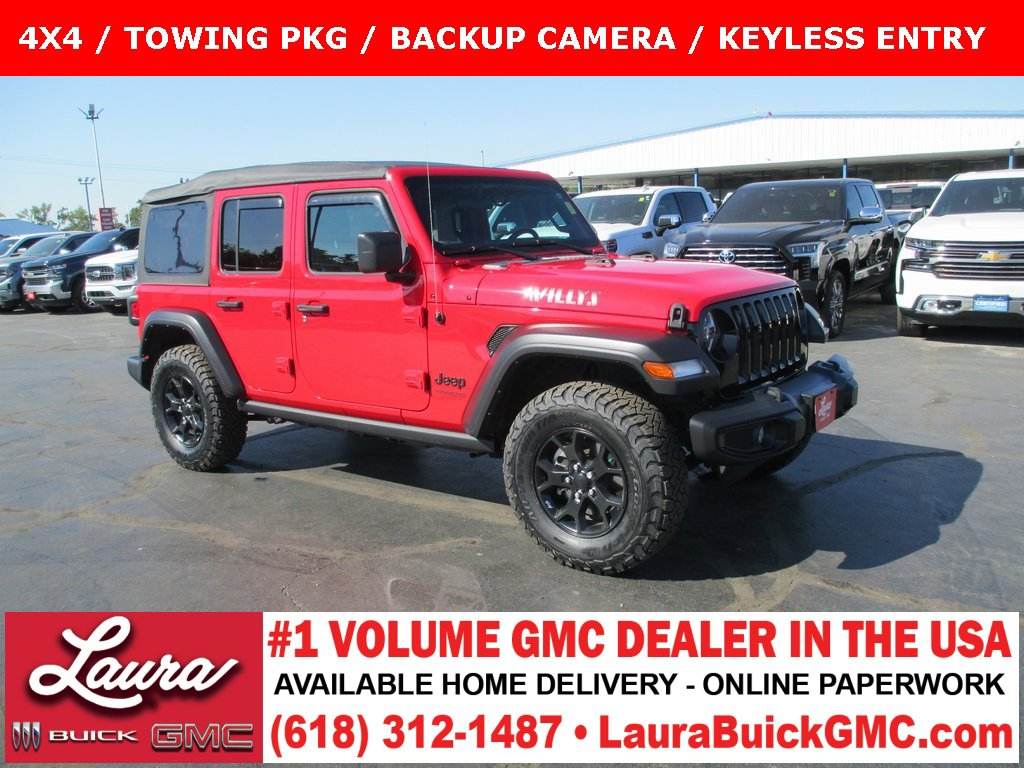 Used 2021 Jeep Wrangler Unlimited Sport image 1