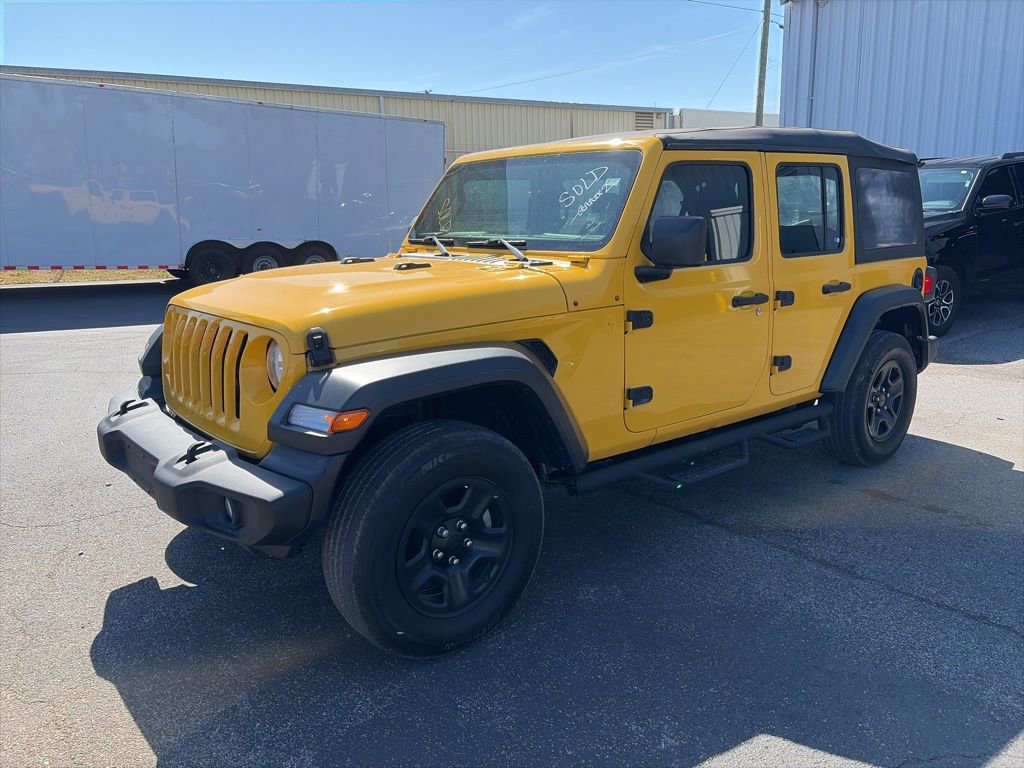 Used 2020 Jeep Wrangler Unlimited Sport image 3