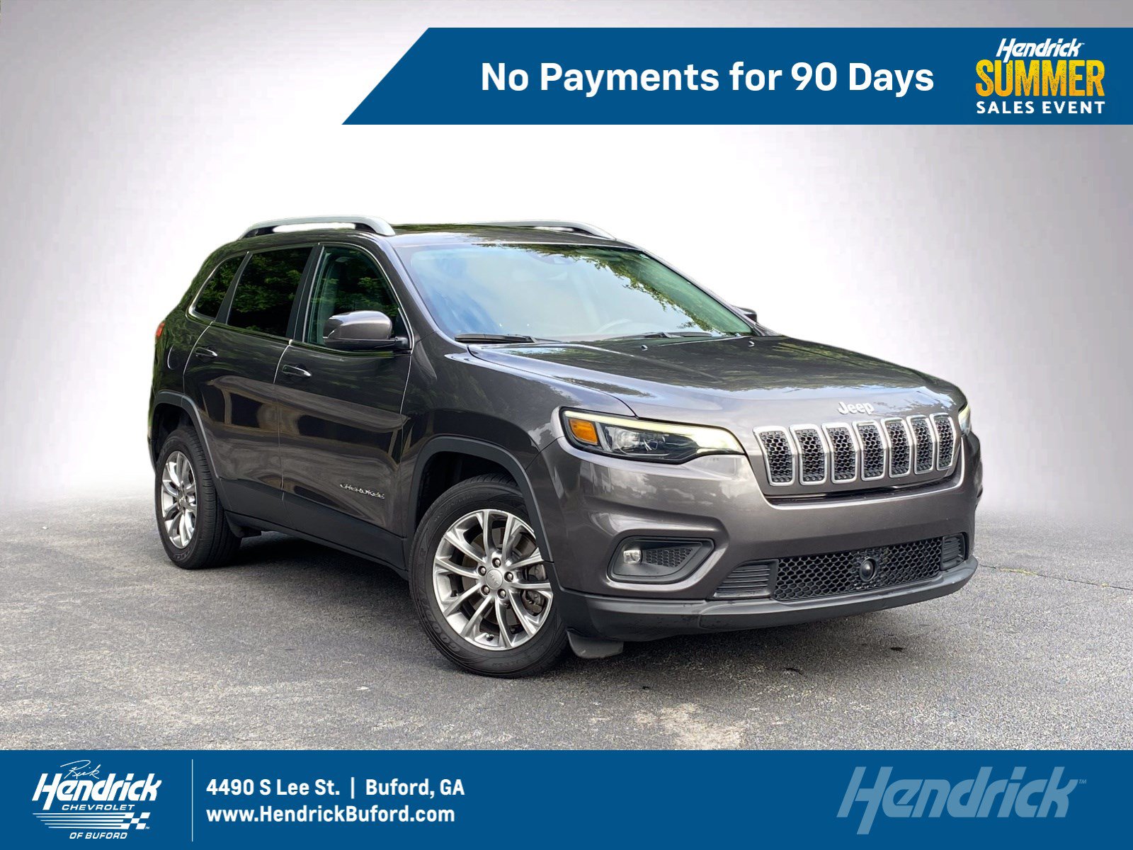 Used 2021 Jeep Cherokee Latitude Plus w/ Sun & Sound Group FWD image 1
