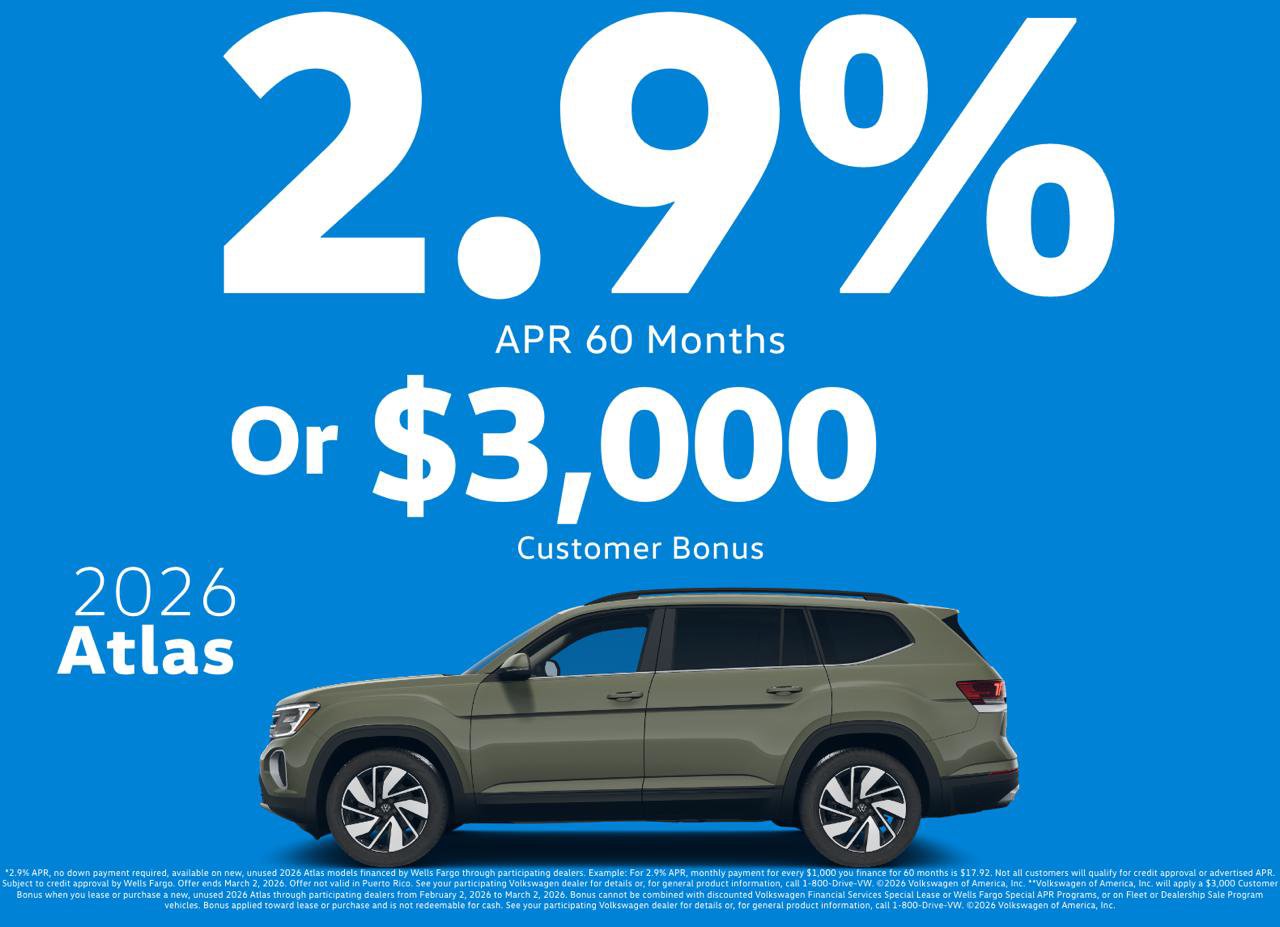 New 2026 Volkswagen Atlas Peak Edition image 3