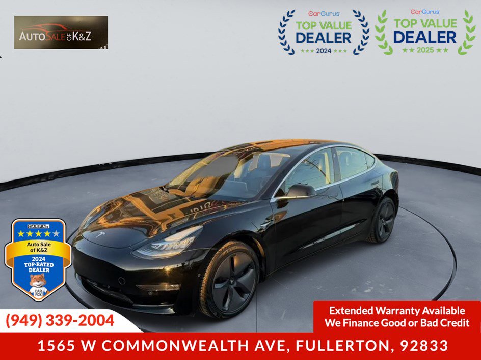 Used 2018 Tesla Model 3 Mid Range image 1