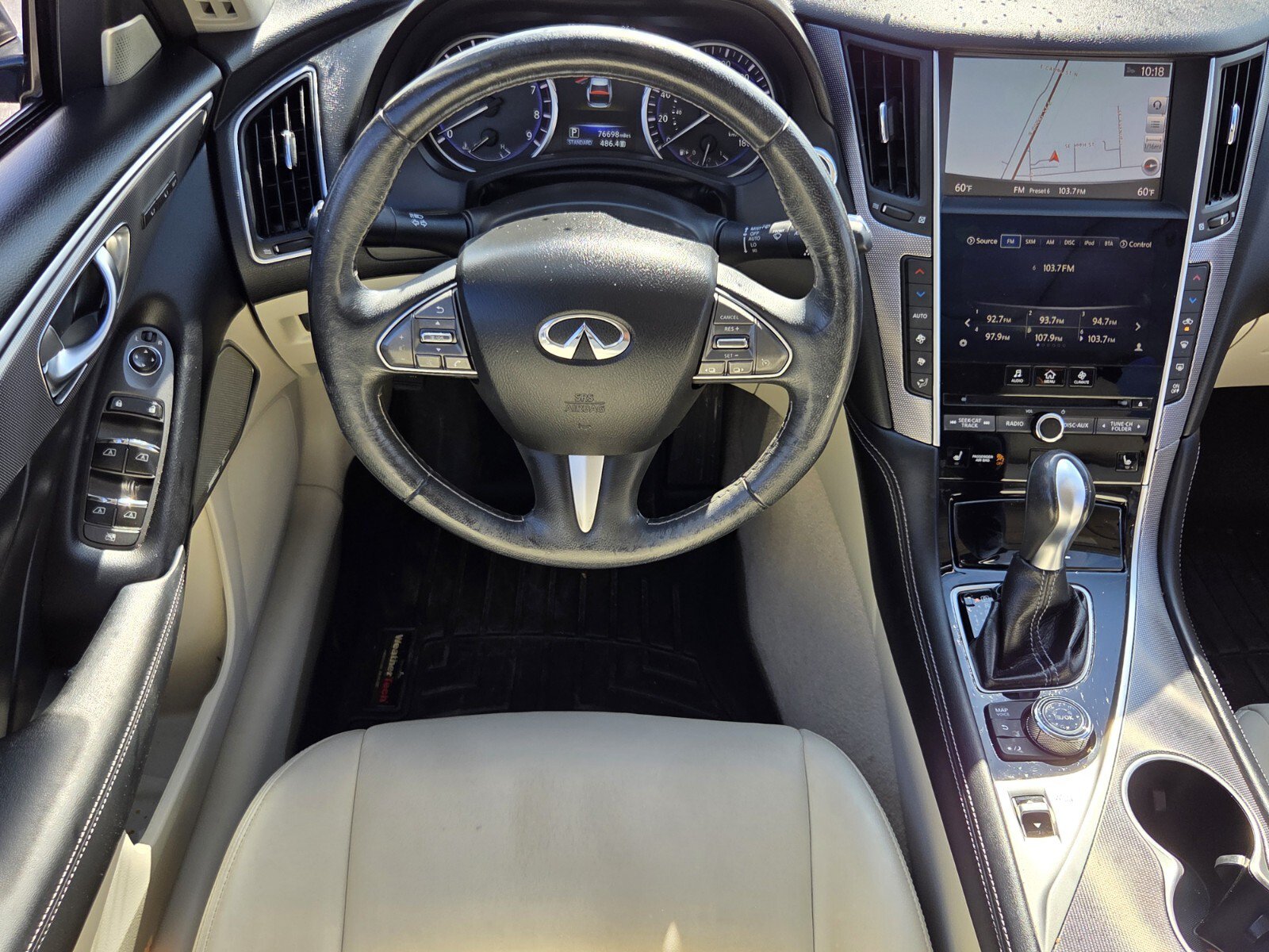 Used 2017 INFINITI Q50 3.0t Premium w/ 3.0T Premium Plus Package RWD image 11