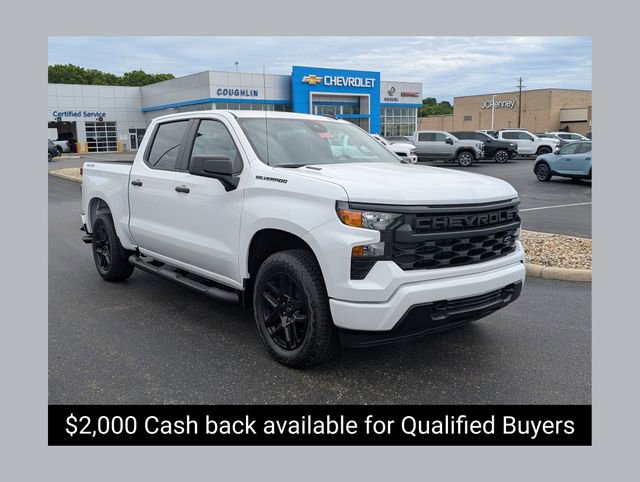 New 2026 Chevrolet Silverado 1500 Custom w/ Turbomax Blackout Package