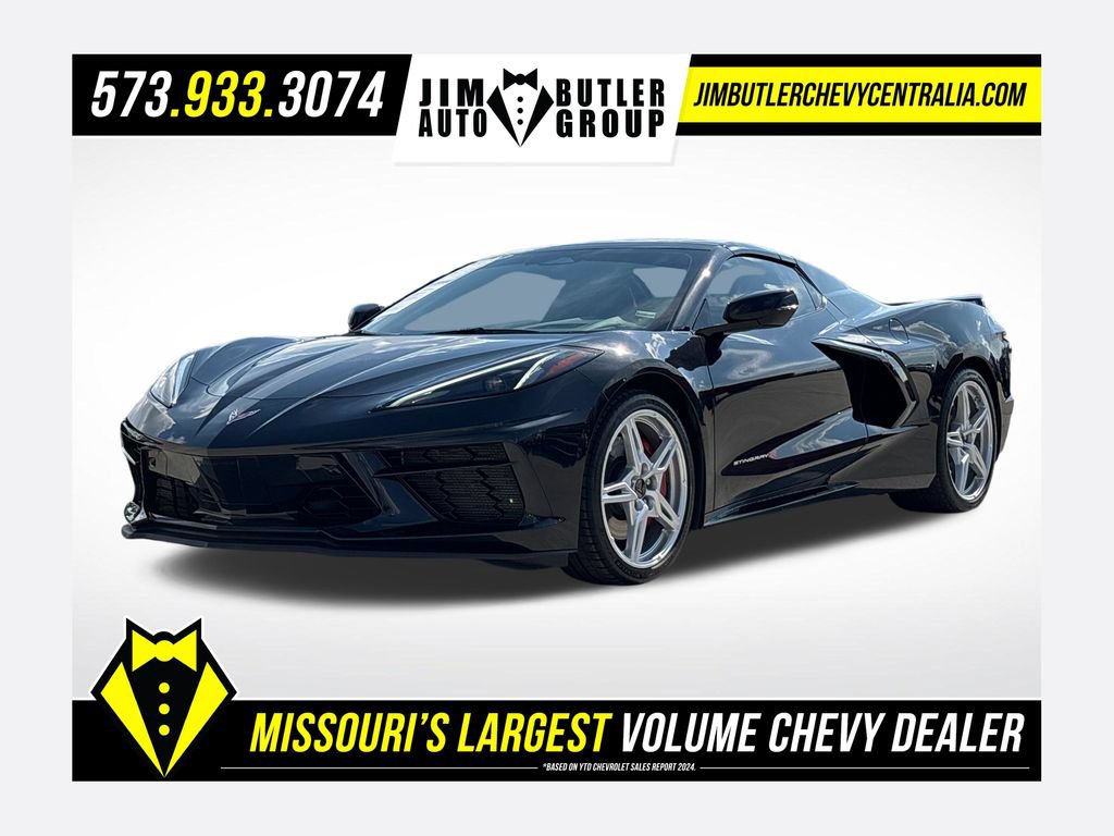 Used 2024 Chevrolet Corvette Stingray Preferred Conv w/ Z51 Performance Package RWD image 1