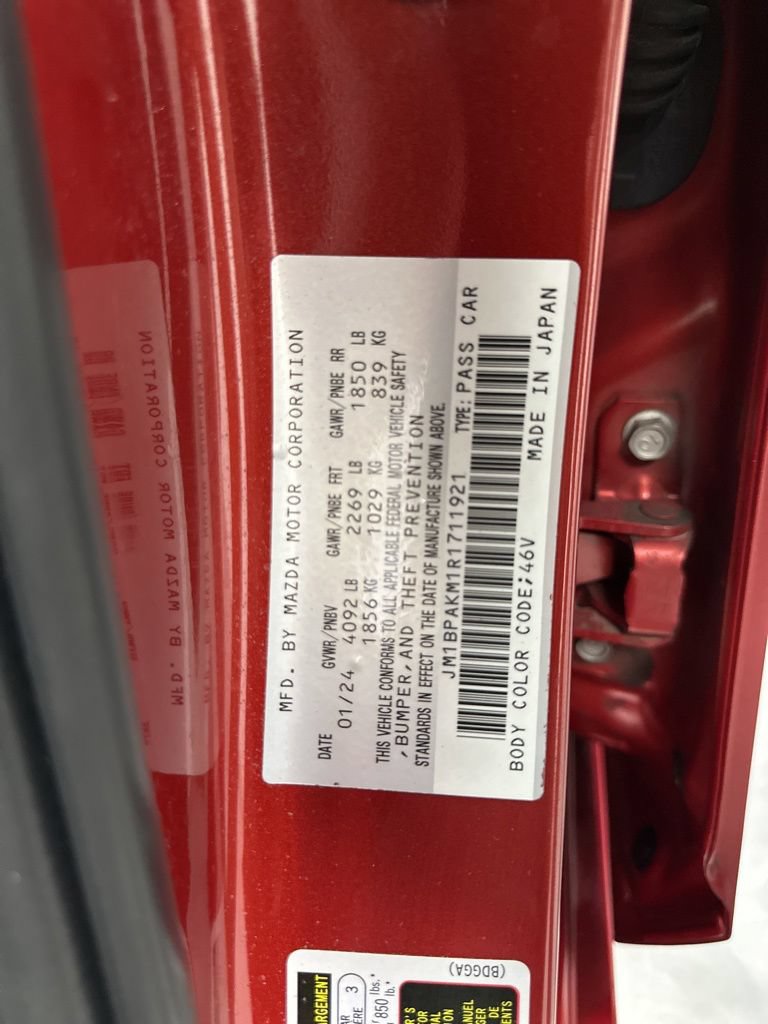 Certified 2024 MAZDA MAZDA3 s FWD image 31