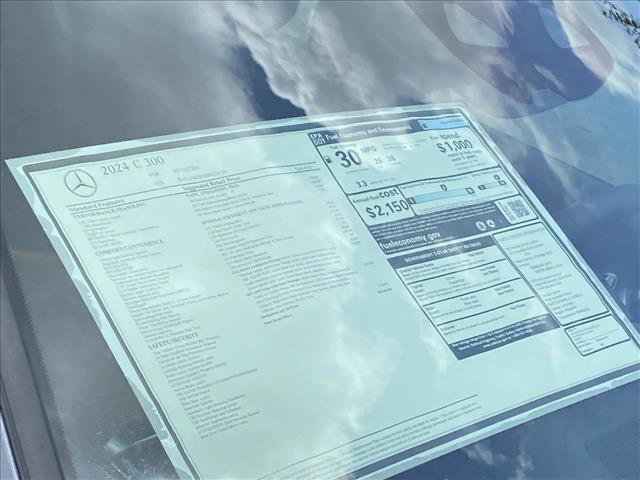 New 2024 Mercedes-Benz C 300 Sedan image 28