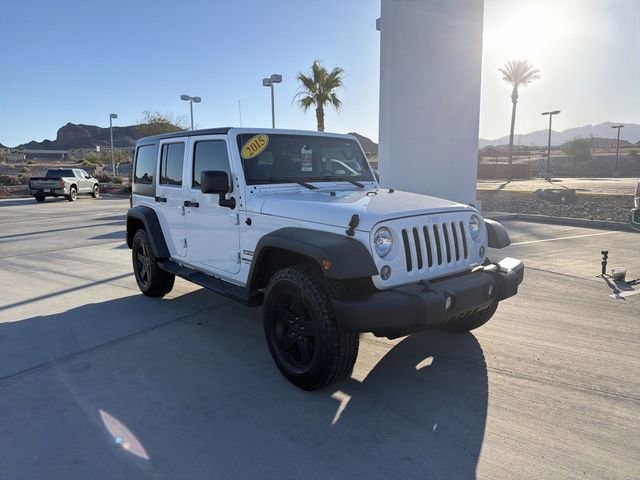 Used 2015 Jeep Wrangler Unlimited Sport w/ Quick Order Package 24S AWD/4WD image 3