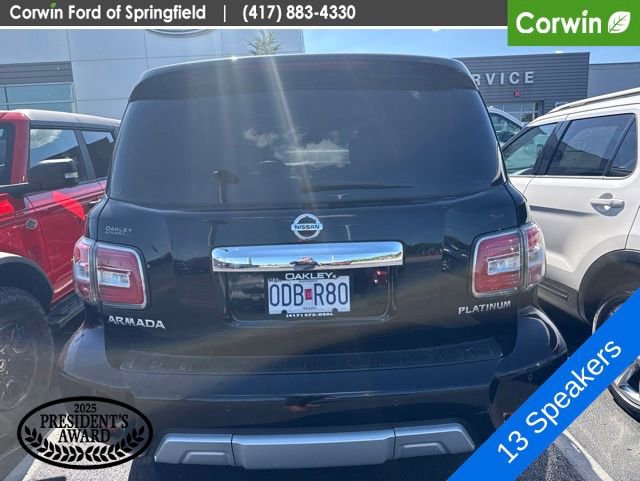 Used 2017 Nissan Armada Platinum w/ Captain Seat Package AWD/4WD image 5