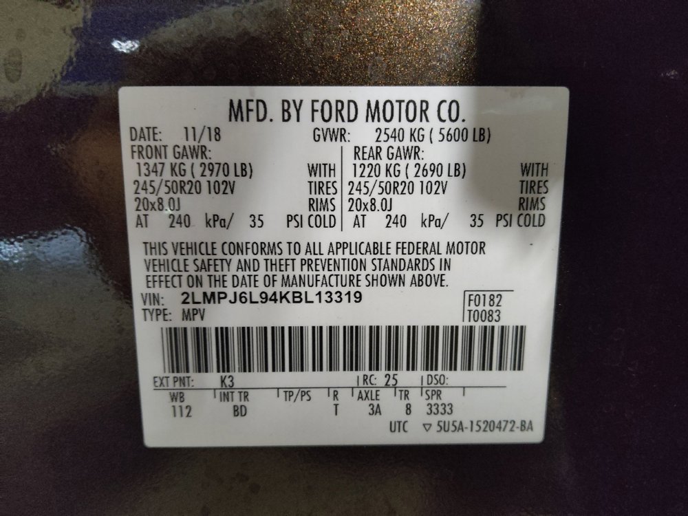 Used 2019 Lincoln Nautilus Reserve image 33