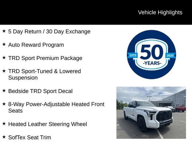 Used 2023 Toyota Tundra SR5 w/ TRD Sport Premium Package AWD/4WD image 5