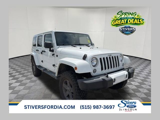 Used 2016 Jeep Wrangler Unlimited Sahara w/ Connectivity Group AWD/4WD image 1