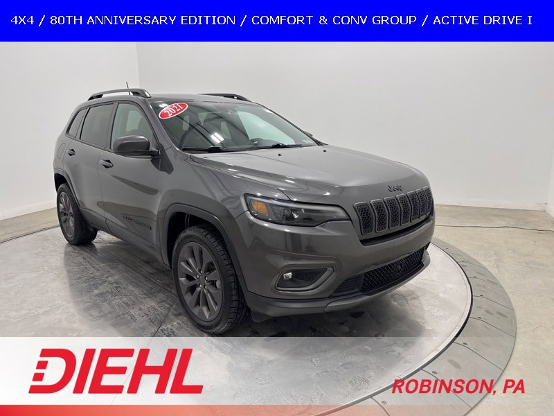 Certified 2021 Jeep Cherokee Latitude Lux 80th Anniv w/ Quick Order Package 26U 80TH image 1