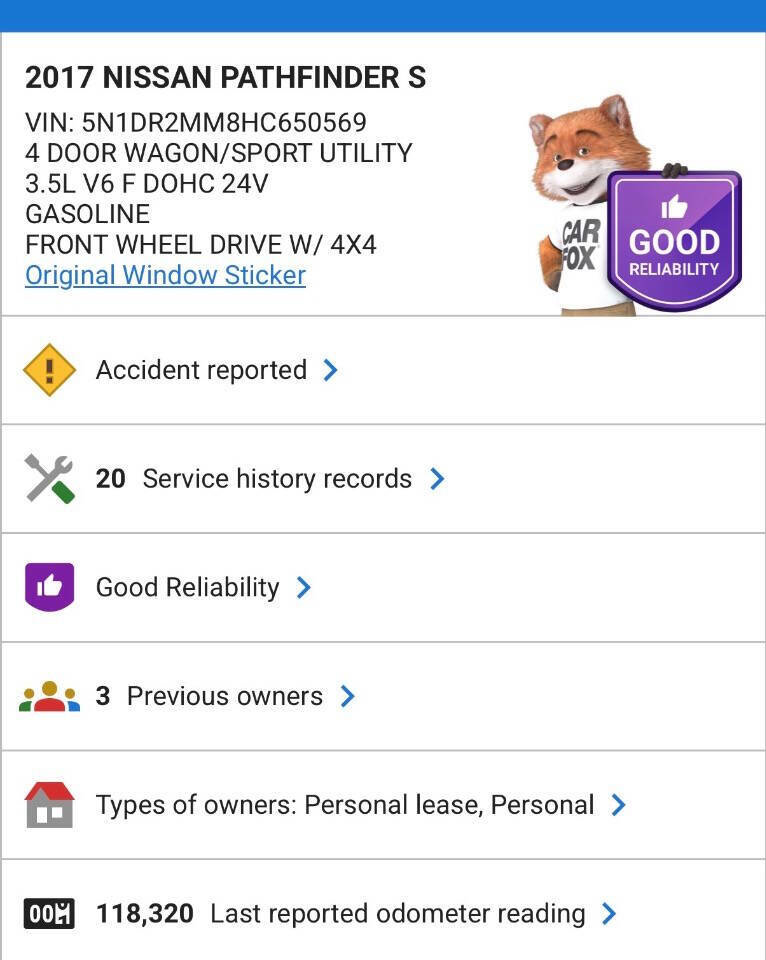 Used 2017 Nissan Pathfinder S image 75