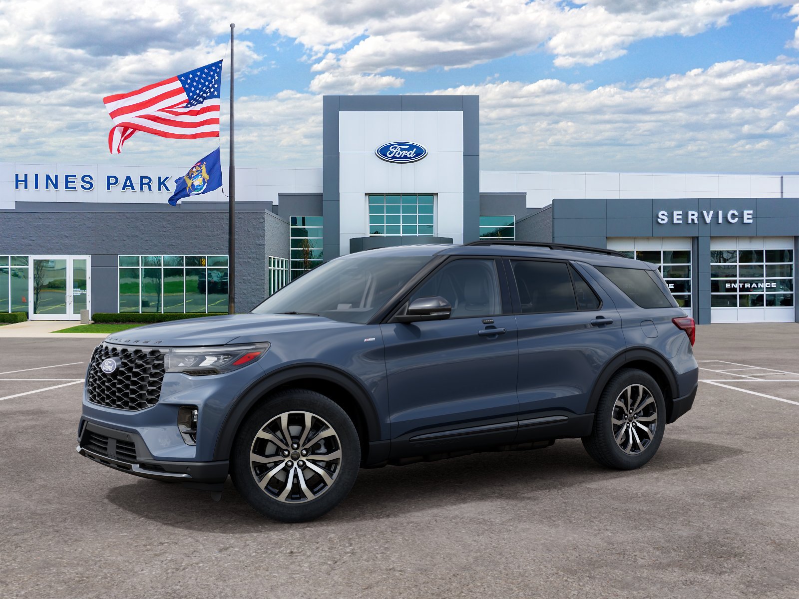 New 2027 Ford Explorer ST-Line w/ Premium Package AWD/4WD image 1
