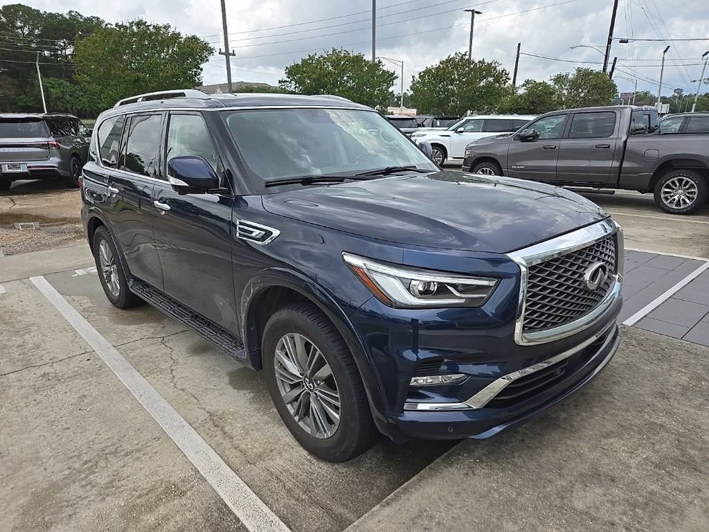 Used 2021 INFINITI QX80 Luxe w/ Cargo Package RWD image 3