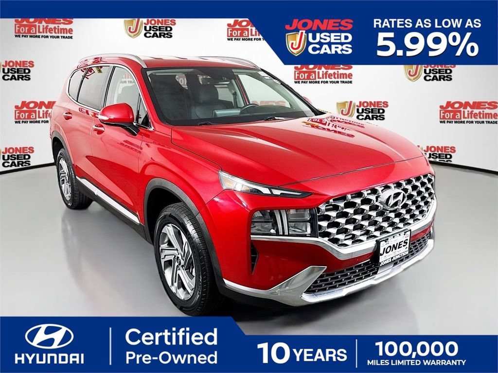 Certified 2021 Hyundai Santa Fe SEL w/ Convenience Package