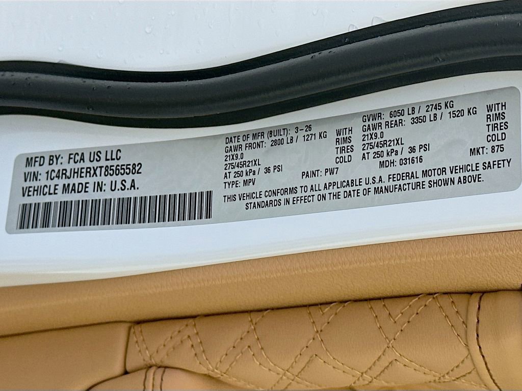 New 2026 Jeep Grand Cherokee Summit AWD/4WD image 19