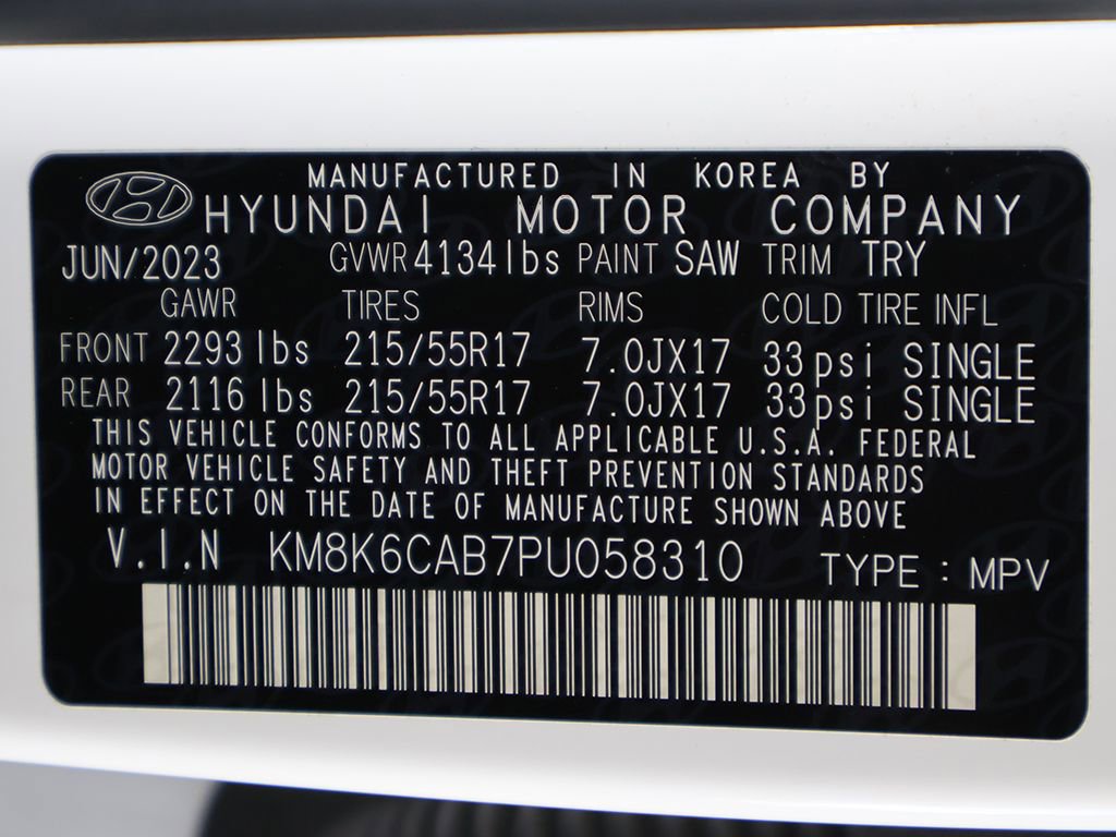 Certified 2023 Hyundai Kona SEL w/ Cargo Package image 41