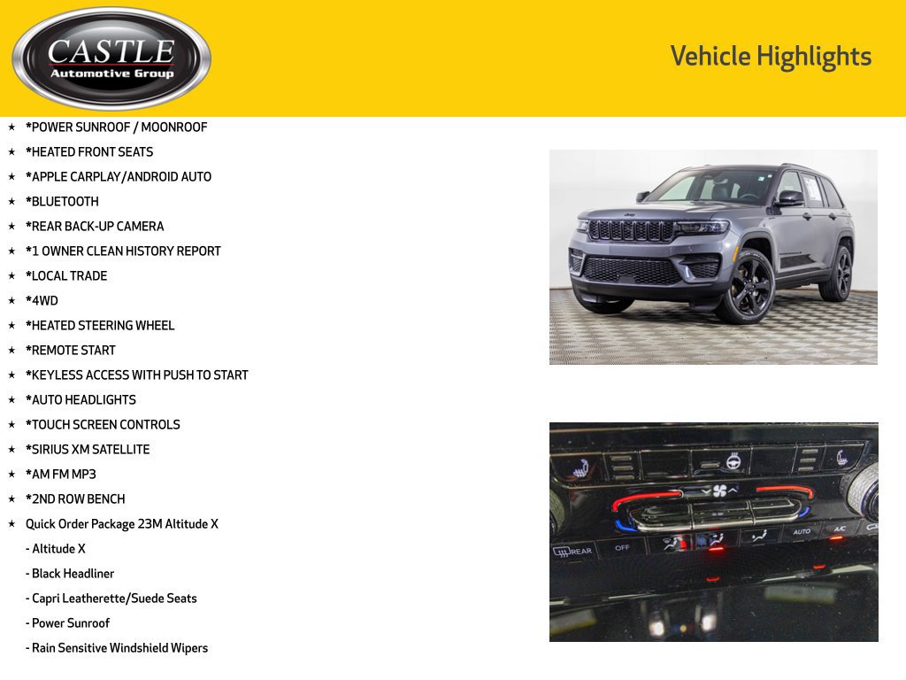 Used 2024 Jeep Grand Cherokee Laredo AWD/4WD image 3
