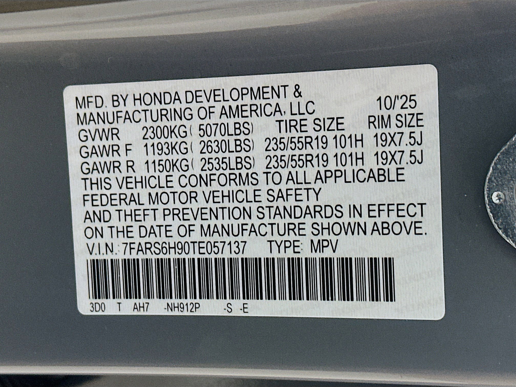 New 2026 Honda CR-V Sport Touring image 32