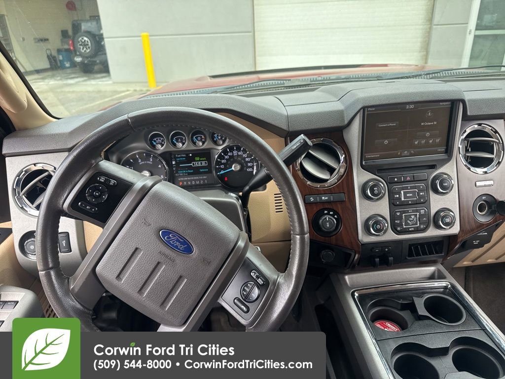 Used 2014 Ford F350 Lariat w/ Lariat Ultimate Package AWD/4WD image 15
