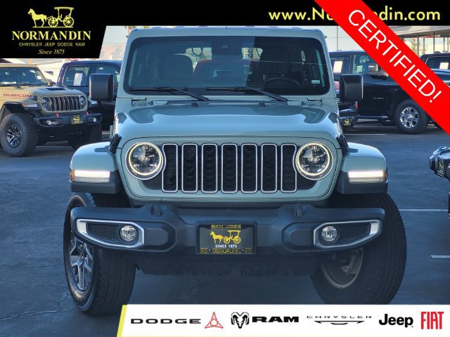 Certified 2024 Jeep Wrangler Unlimited Sahara AWD/4WD image 2