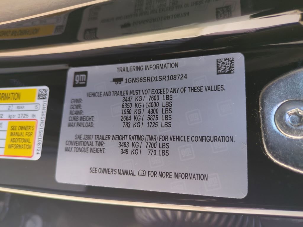 Used 2025 Chevrolet Tahoe Premier AWD/4WD image 39