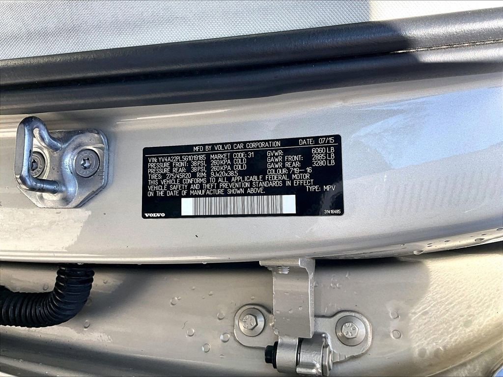 Used 2016 Volvo XC90 T6 Inscription image 24