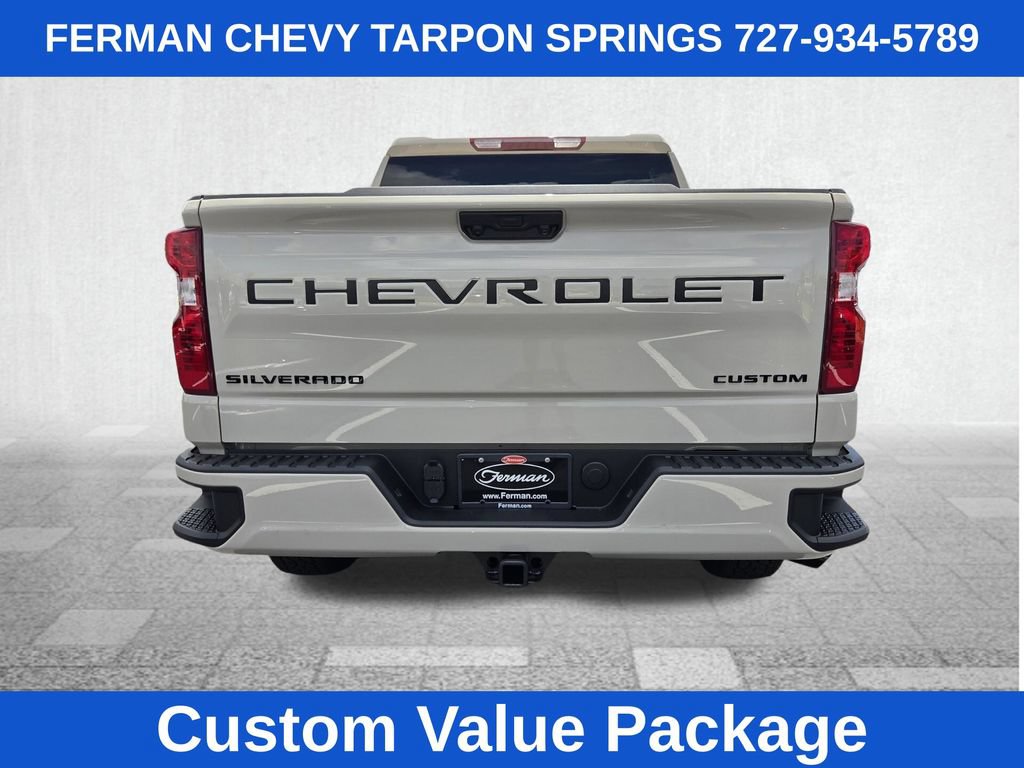 New 2026 Chevrolet Silverado 1500 Custom w/ Turbomax Blackout Package RWD image 9