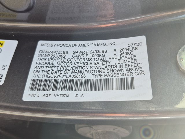 Used 2020 Honda Accord Sport image 16