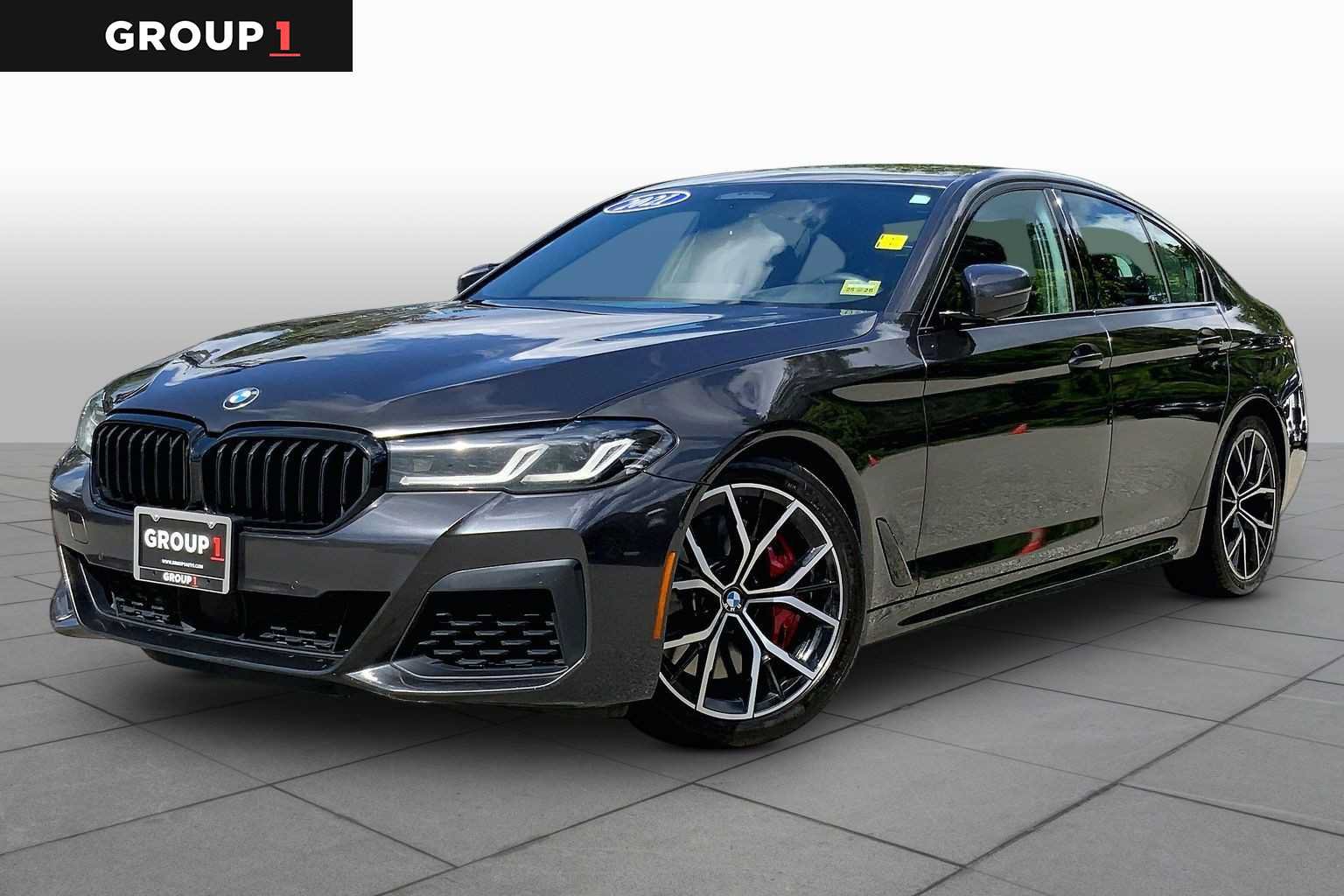 Used 2021 BMW M550i xDrive w/ Executive Package AWD/4WD image 1