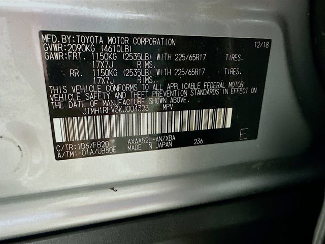 Used 2019 Toyota RAV4 LE w/ All Weather Liner Package image 28