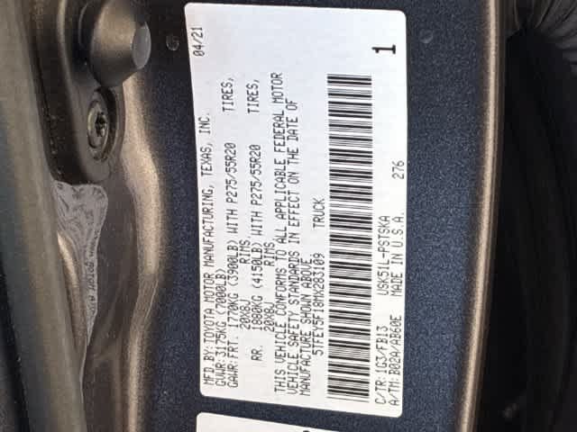 Used 2021 Toyota Tundra SR5 w/ TRD Sport Package RWD image 38