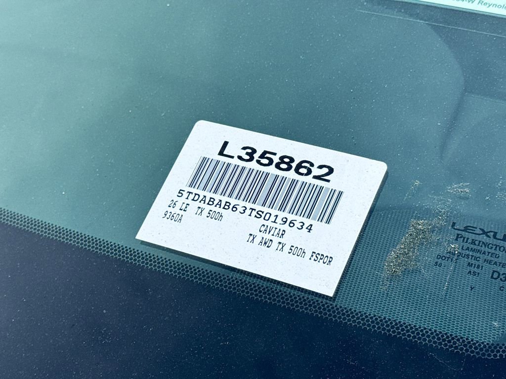 New 2026 Lexus TX 500h AWD image 16