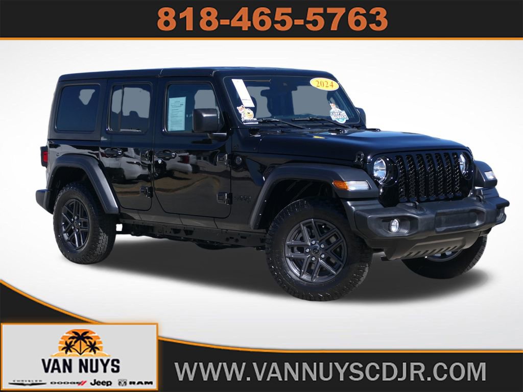 Used 2024 Jeep Wrangler Sport S