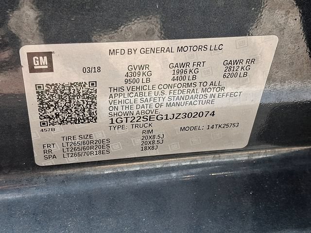 Certified 2018 GMC Sierra 2500 SLE w/ SLE Preferred Package AWD/4WD image 24
