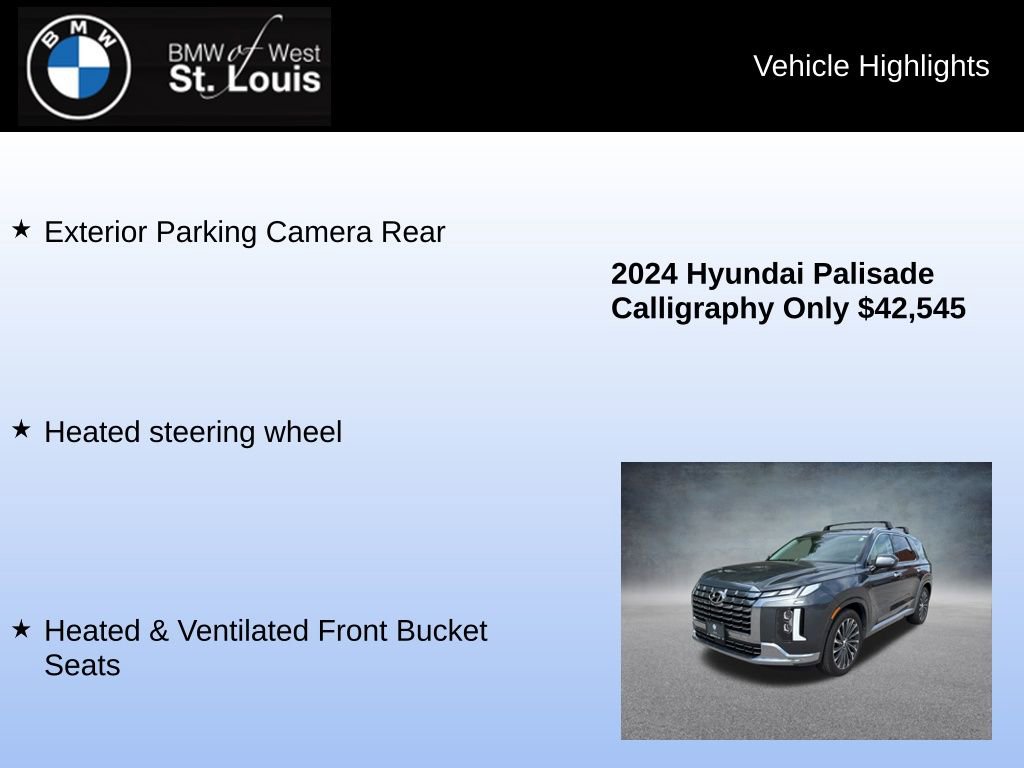 Used 2024 Hyundai Palisade Calligraphy image 16
